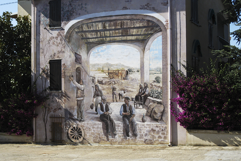 Murales di Tinnura