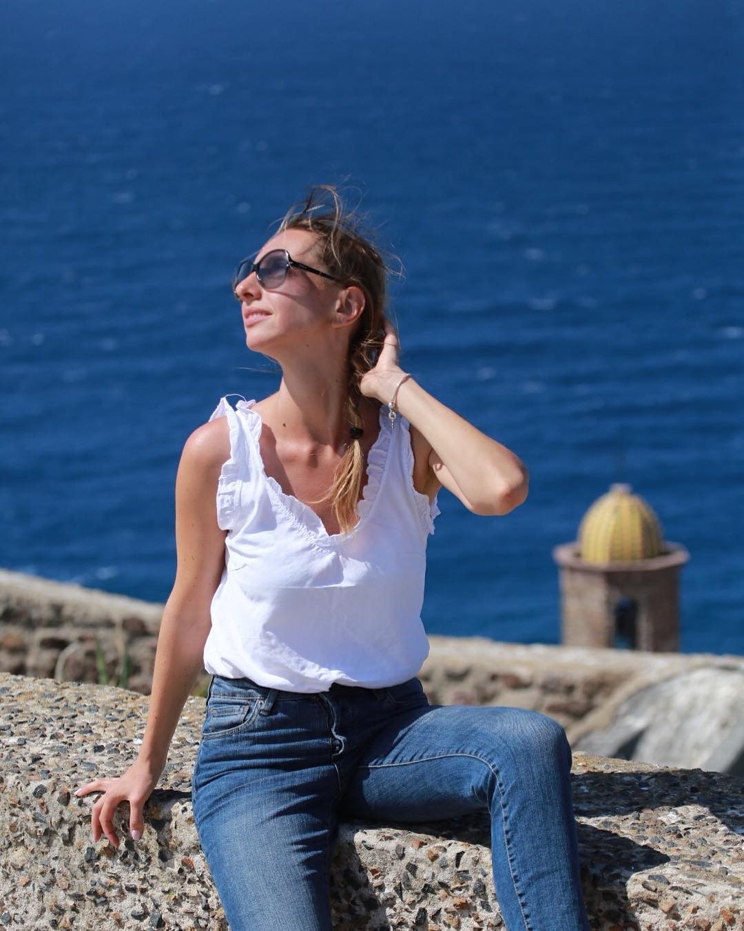 Oxana a Castelsardo, Sardegna